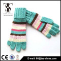 acrylic knitted glove various color available